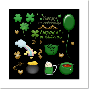 Saint Patricks Day Posters and Art